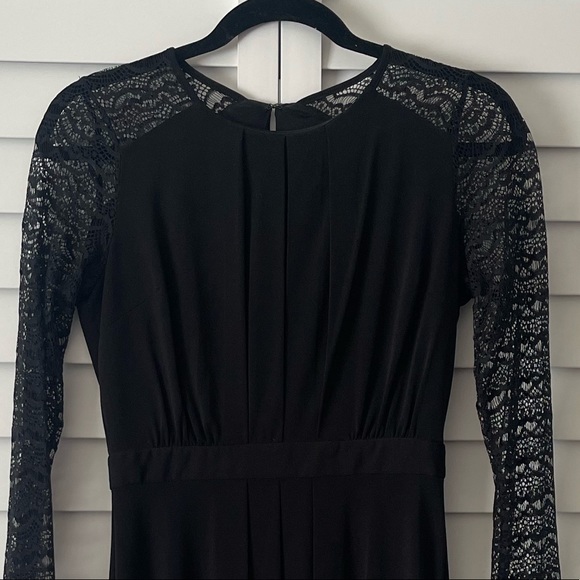 BCBGeneration Lace Sleeve Mini Dress - Picture 7 of 9